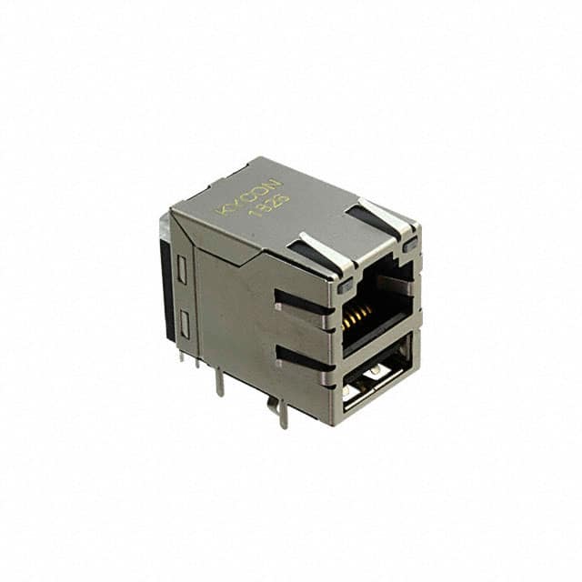 GSP1X-188S7-QQ-G/Y CONN JACK 1PORT 1000 BASE-T PCB