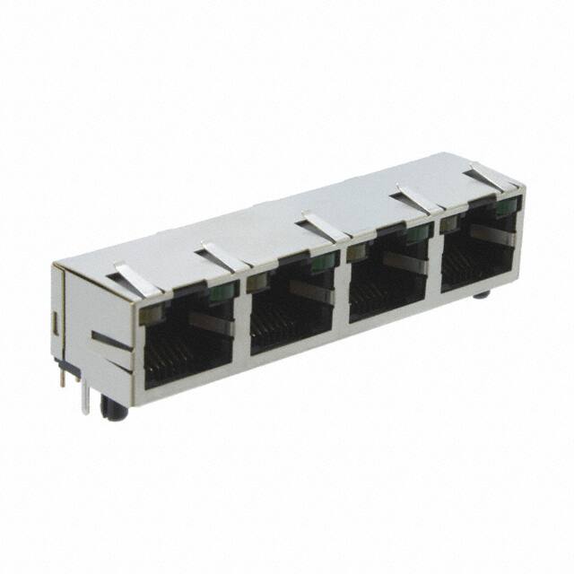 A63-143-313P161 CONN JACK 4PORT 100 BASE-T PCB