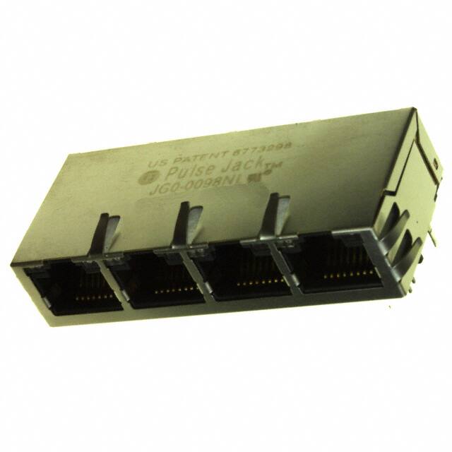 JG0-0098NL CONN JACK 4PORT 1000 BASE-T PCB