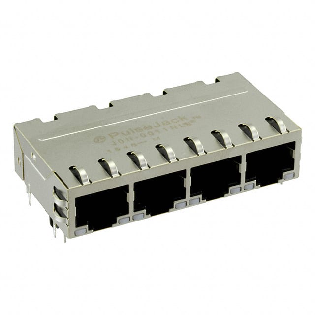 J0N-0011NL CONN JACK 4PORT 1000 BASE-T PCB