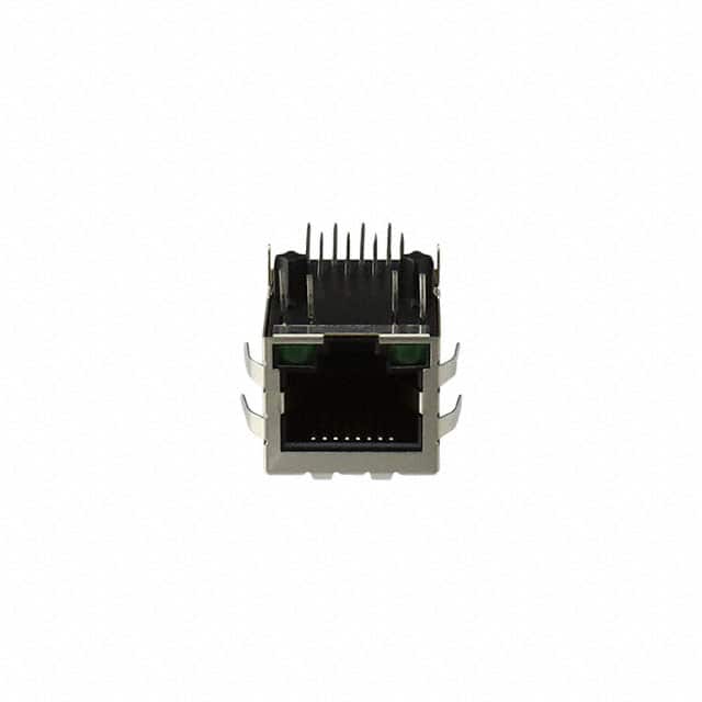 MTJ-88TX1-FSD-PG-D1LD-M4 MODULAR JACK 8P8C RA SG BK SHLD
