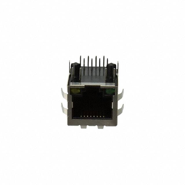 MTJ-88TX1-FSD-PG-LH-M5 RJ45 MODULAR JACK, SHIELDED, PNL