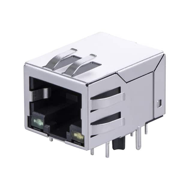 KPG-01Q-1-PK2-310 CONN JACK 1PORT 10/100BASE-T PCB