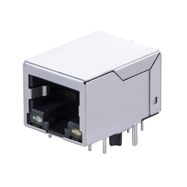 KRG-01Q-4-DZE-220 CONN JACK 1PORT 10/100BASE-T PCB