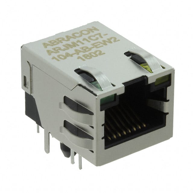 ARJM11C7-104-AB-EW2 CONN JACK 1PORT 100 BASE-T PCB