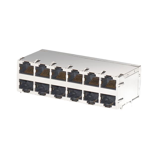 J0B-3563NL CONN JACK 12PORT 1000 BASE-T PCB