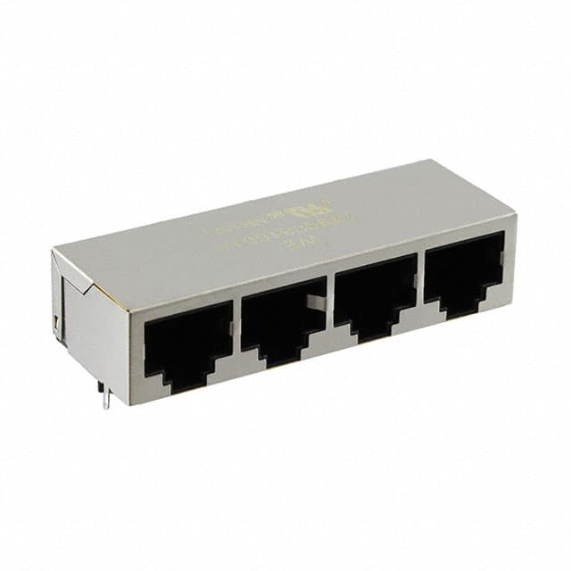 7499031001A CONN JACK 4PORT 100 BASE-T PCB