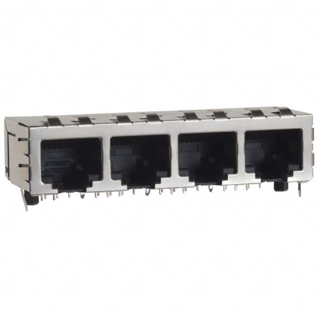 SI-60128-F CONN JACK 4PORT 100 BASE-T PCB