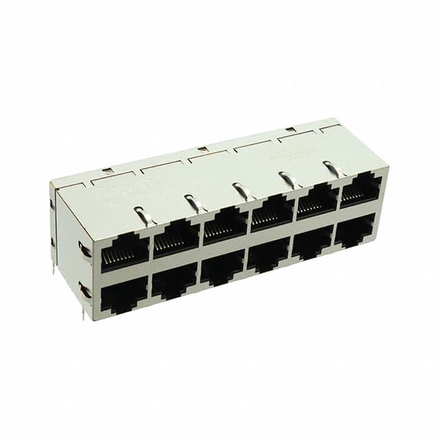 0833-2X6R-54-F CONN JACK 12PORT 1000 BASE-T PCB