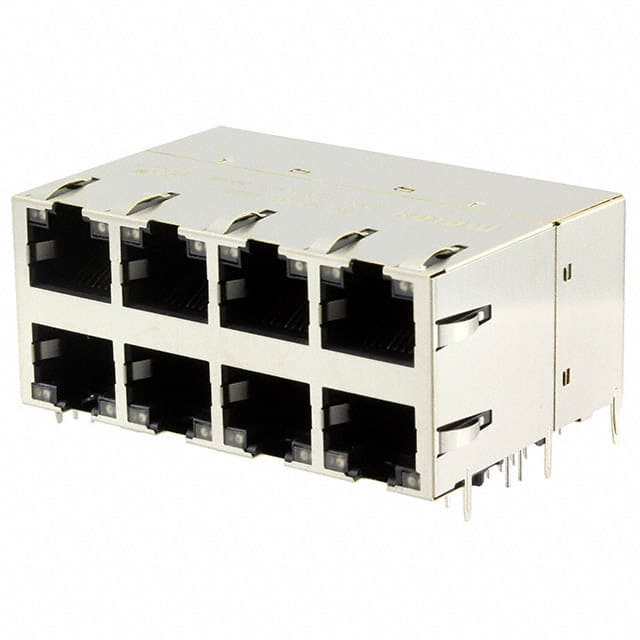 0857351008 CONN JACK 8PORT 1000 BASE-T PCB