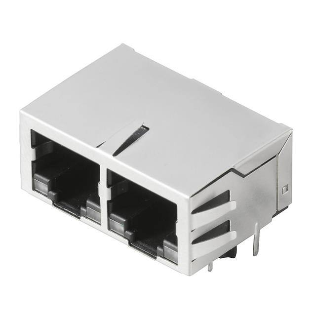 2036510000 CONN JACK 2PORT 1000 BASE-T PCB