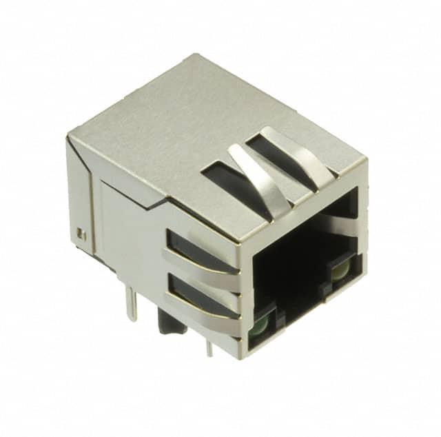 MTJ-88TX1-FSD-PG-D1LH-M4C MODULAR JACK 8P8C RA SG BK S