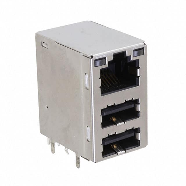 MTJ-DUSB-88JX1-FS-L29-M339Y RJ45+2*USB2.0,1000M,SURGE 2KV&6K