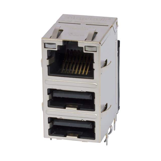 C893-1DX1-E5 CONN JACK 1PORT 100 BASE-T PCB
