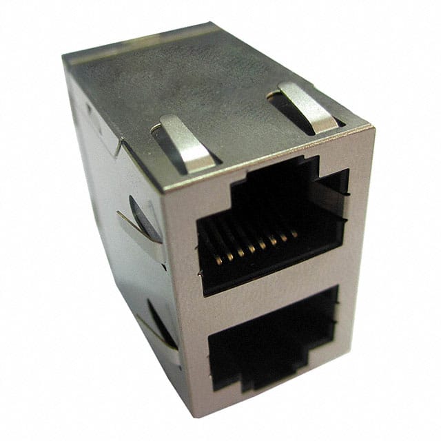 ARJ21A-MCSB-MU2 CONN JACK 2PORT 1000 BASE-TX PCB