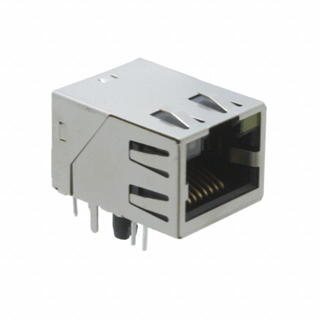A63-112-213N491 CONN JACK 1PORT 100 BASE-T PCB