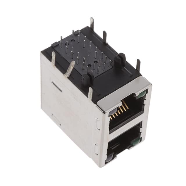 MTJG-2-88J11-V-FSG-L36-M268Y RJ45 2X1,1000M,WITH LED
