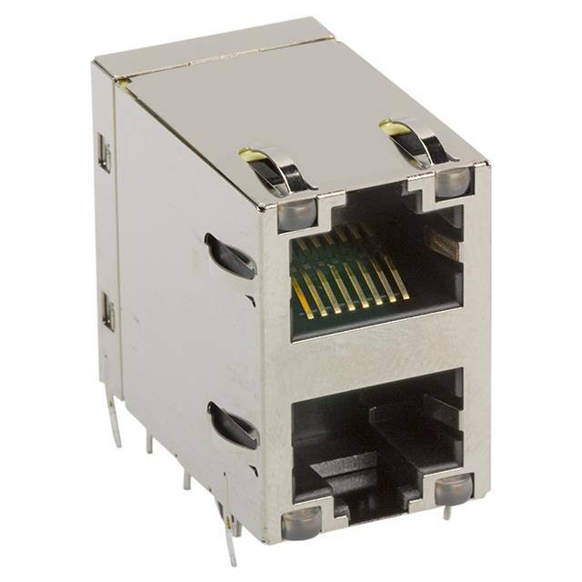 1840689-3 CONN JACK 2PORT 1000 BASE-T PCB