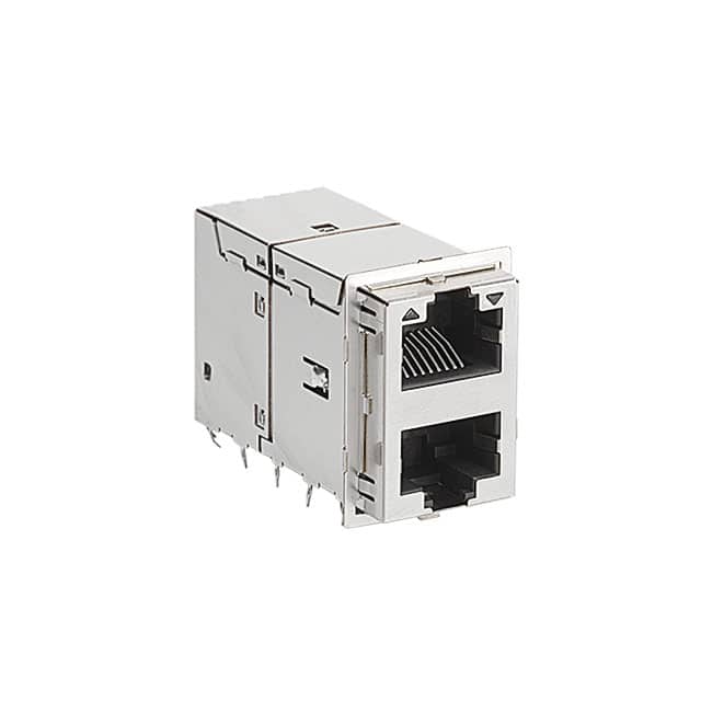 08G0-281D-GUA CONN JACK 2PORT 1000 BASE-T PCB