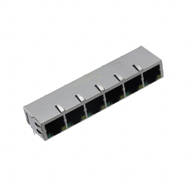 J8064D668ANL CONN JACK 6PORT 100 BASE-TX PCB
