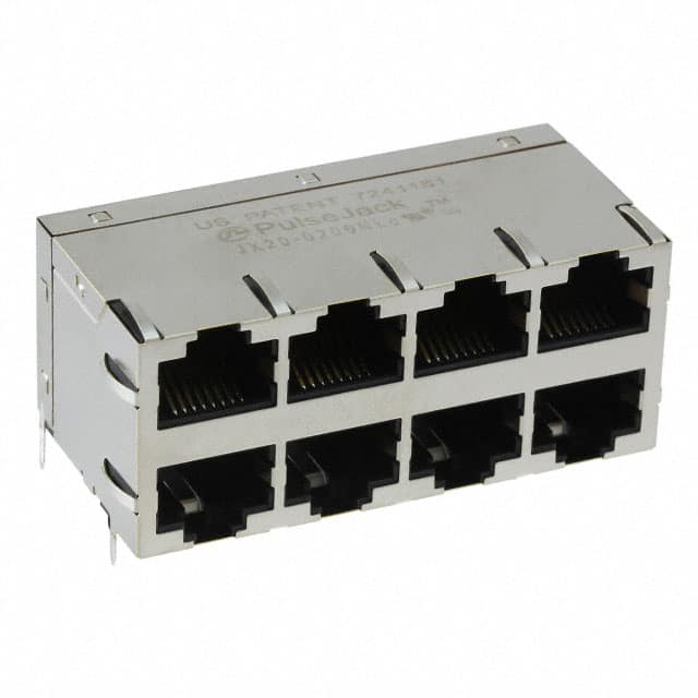 JX20-0206NL CONN JACK 8PORT 100 BASE-TX PCB