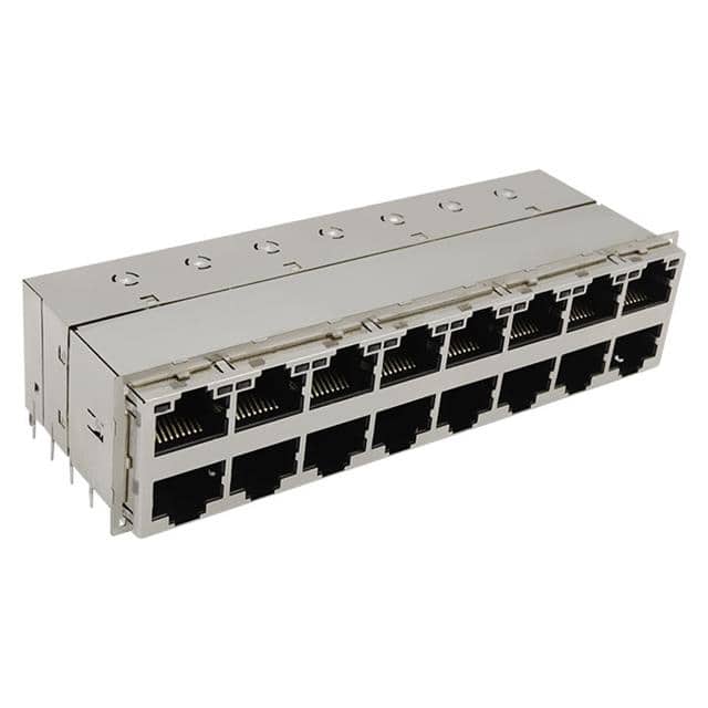 0863-2X8R-54-F CONN JACK 16PORT 1000 BASE-T PCB