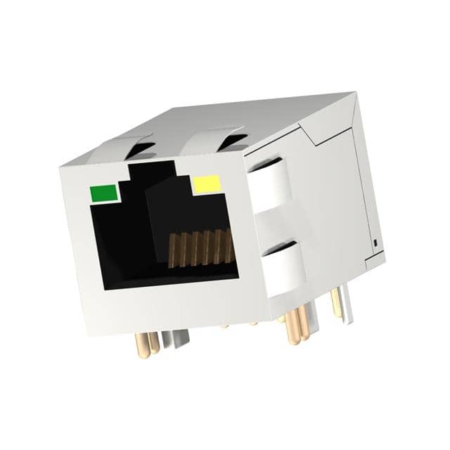 SCNRJ-1010GGMSEGY-073GSORTH RJ45 JACK SIDE ENTRY