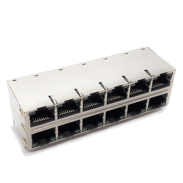 AR26-4726I RJ45, 2x6, 12 Port, Base-T