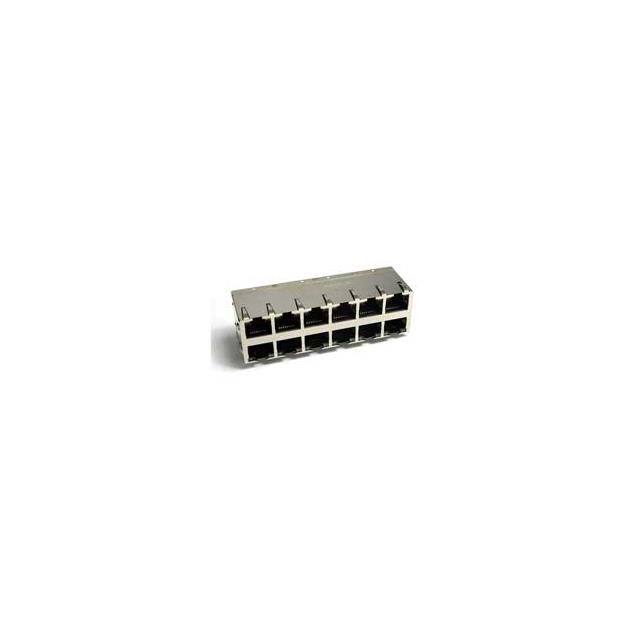 85728-1003 MAGNETICJACK GIGABIT 2X6 LEDS GR