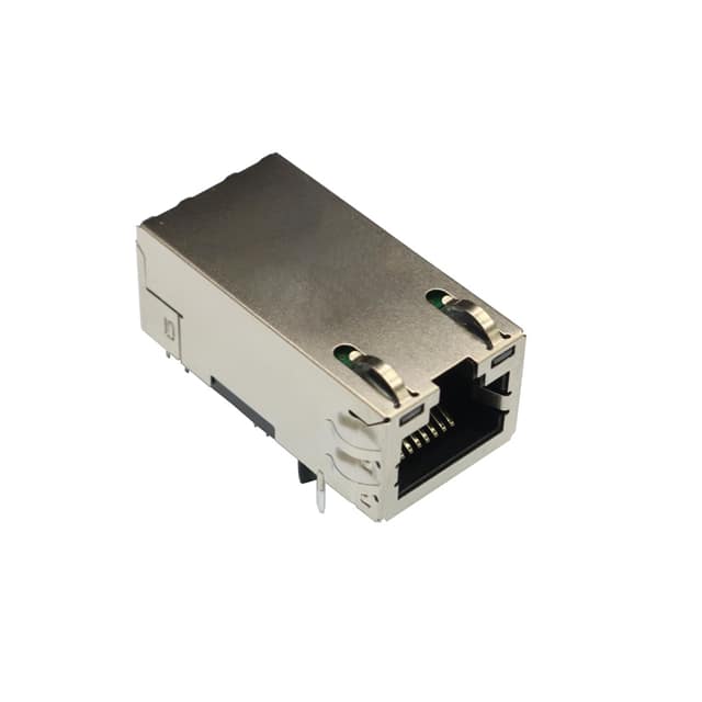 2250508-1 CONN MAGJACK 4P POE 10G GO/Y