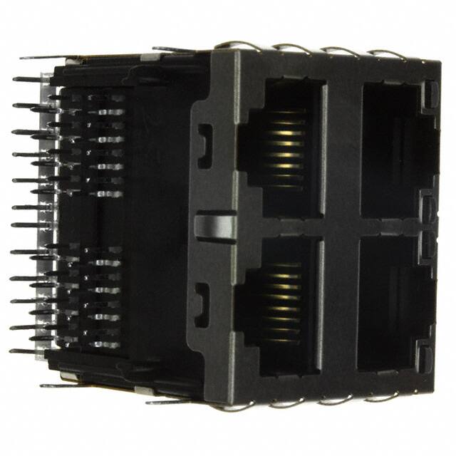 J20-0013 CONN JACK 4PORT 100 BASE-TX PCB