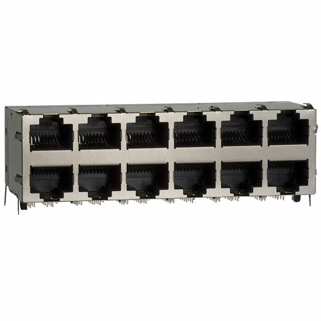 JC0-0132 CONN JACK 12PORT 1000 BASE-T PCB