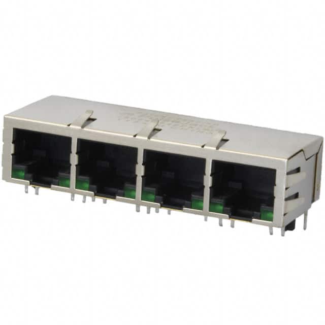 J8064D649P CONN JACK 4PORT 100 BASE-TX PCB