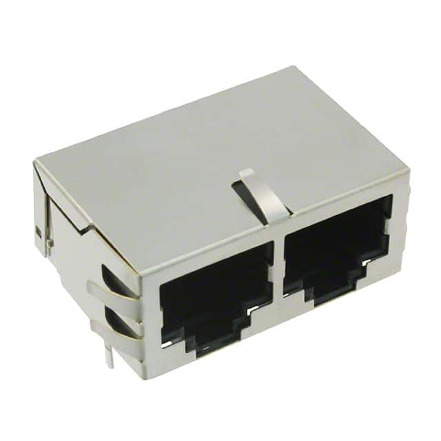 J8064E62 CONN JACK 2PORT 100 BASE-TX PCB