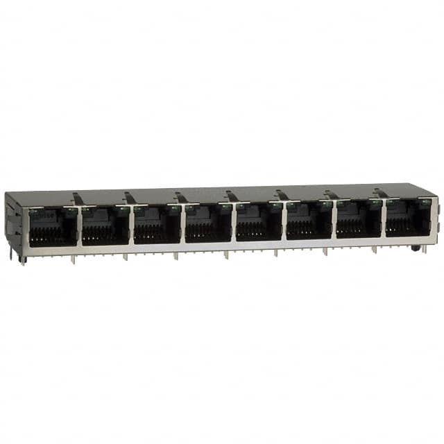 JG0-0028NL CONN JACK 8PORT 1000 BASE-T PCB