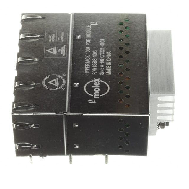 0855861003 CONN JACK 8PORT 1000 BASE-T PCB