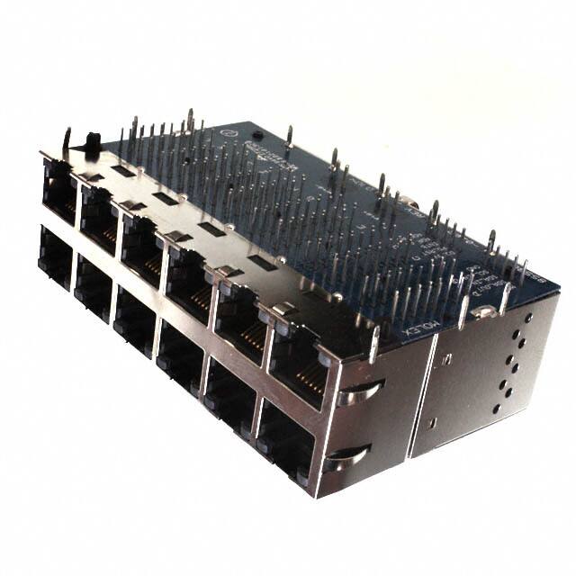 0855861005 CONN JACK 12PORT 1000 BASE-T PCB