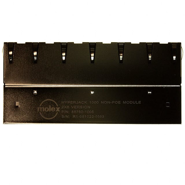 0857801005 CONN JACK 12PORT 1000 BASE-T PCB
