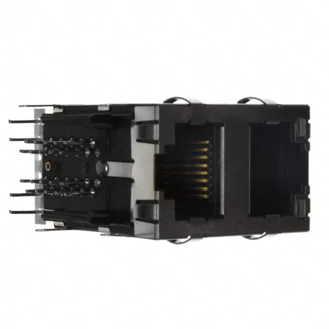 JC0-0063NL CONN JACK 2PORT 1000 BASE-T PCB
