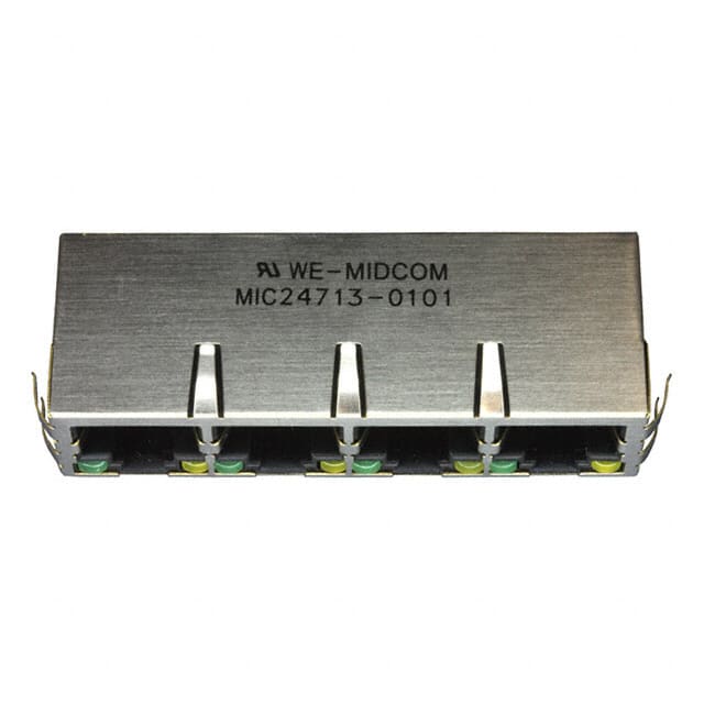 7499031211 CONN JACK 4PORT 100 BASE-T PCB