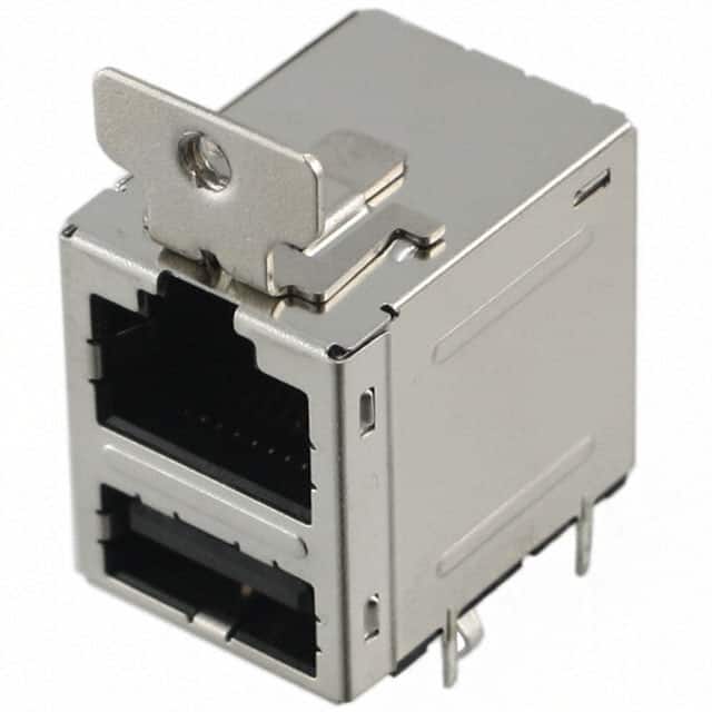 SMJ200-S00C-DS-11 CONN JACK 1PORT 100 BASE-T PCB