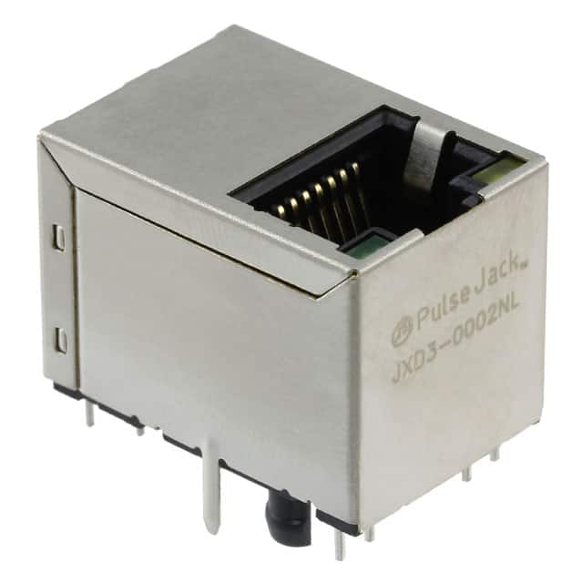 JXD3-0002NL CONN JACK 1PORT 1000 BASE-T PCB