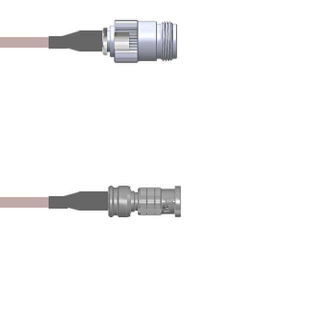 Q-2005H0005.75M CBL ASY HD-BNC TO N RG316 29.53"