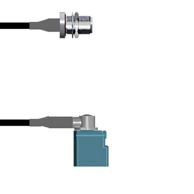 Q-1T05C0003003M CBL ASSY N-FAKRA JACK RG174 3M