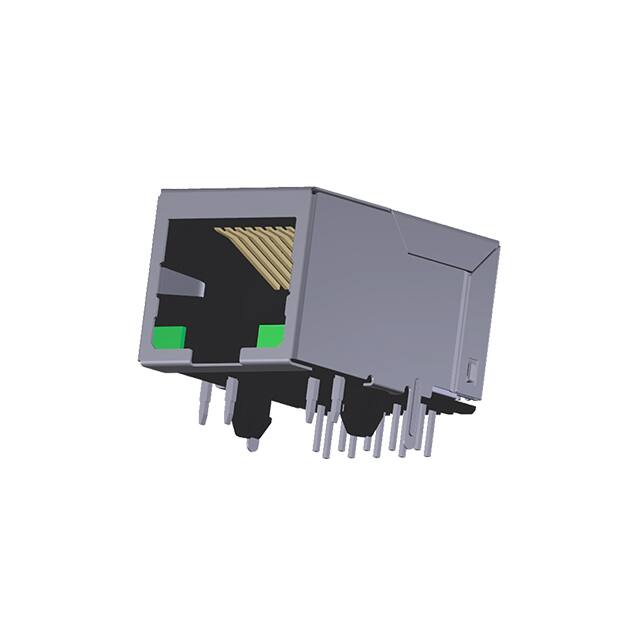 ARJM11B1-001-JA-CW2 CONN JACK 1PORT 100 BASE-T PCB
