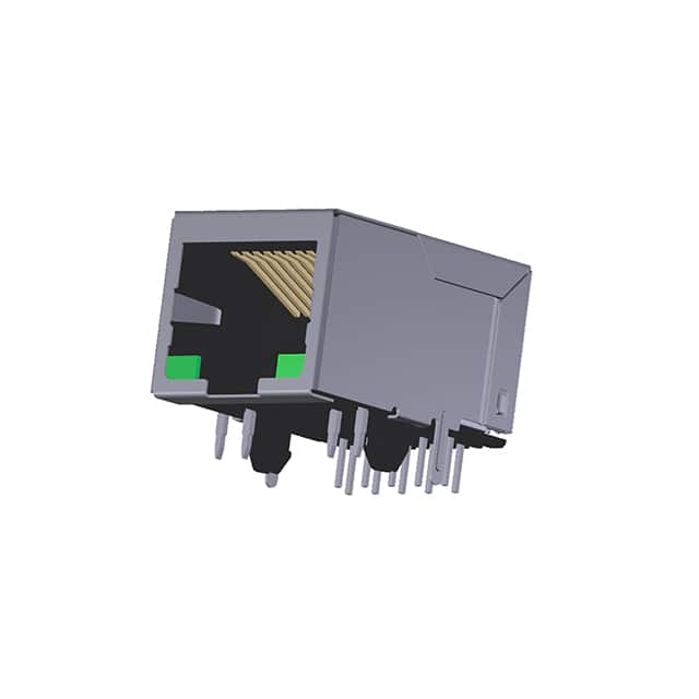 ARJM11B1-001-JJ-EW2 CONN JACK 1PORT 100 BASE-T PCB