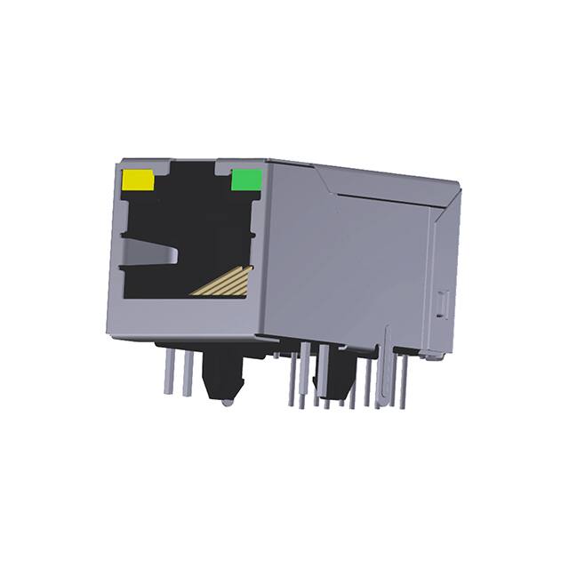 ARJM11D7-001-JA-CW4 CONN JACK 1PORT 100 BASE-T PCB