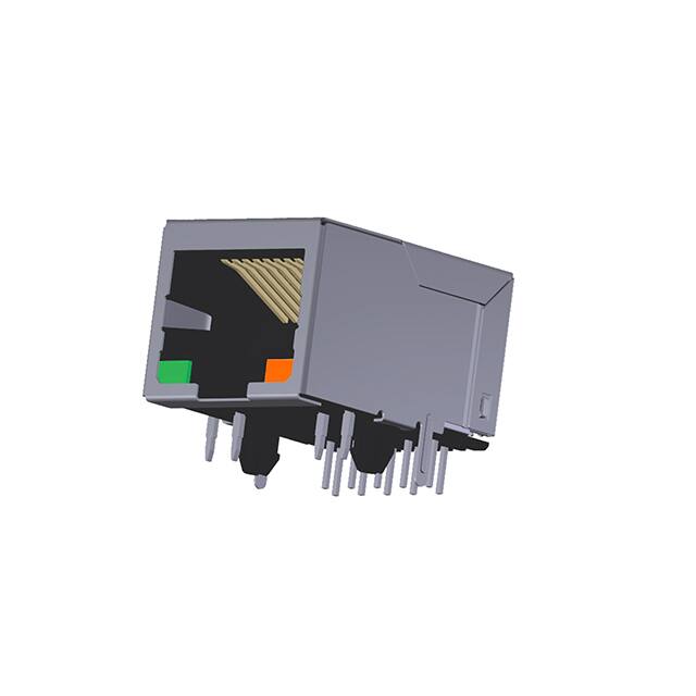 ARJM11B1-001-KK-EW2 CONN JACK 1PORT 100 BASE-T PCB