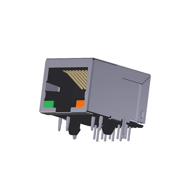ARJM11B1-001-AD-CW2 CONN JACK 1PORT 100 BASE-T PCB