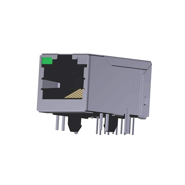 ARJM11D7-001-AN-CW4 CONN JACK 1PORT 100 BASE-T PCB
